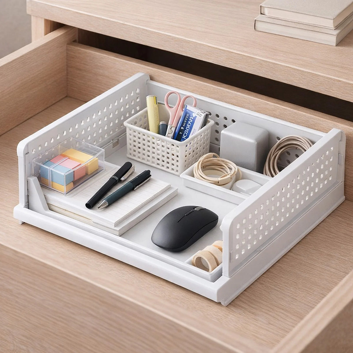 Stackable Storage Bin – Multi-Purpose Closet, Shelf & Pantry Organizer ...